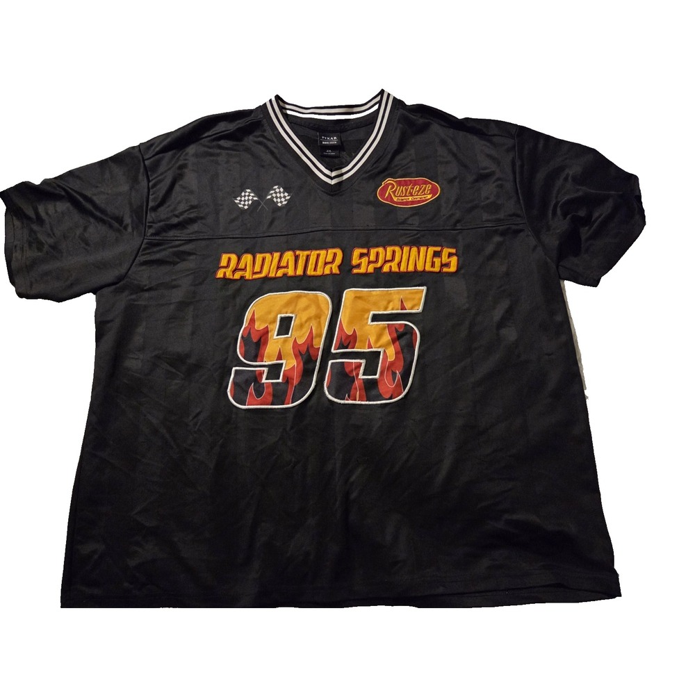Disney Pixar Cars Lightning McQueen Football Jersey Size 2X  BoxLunch Exclusive